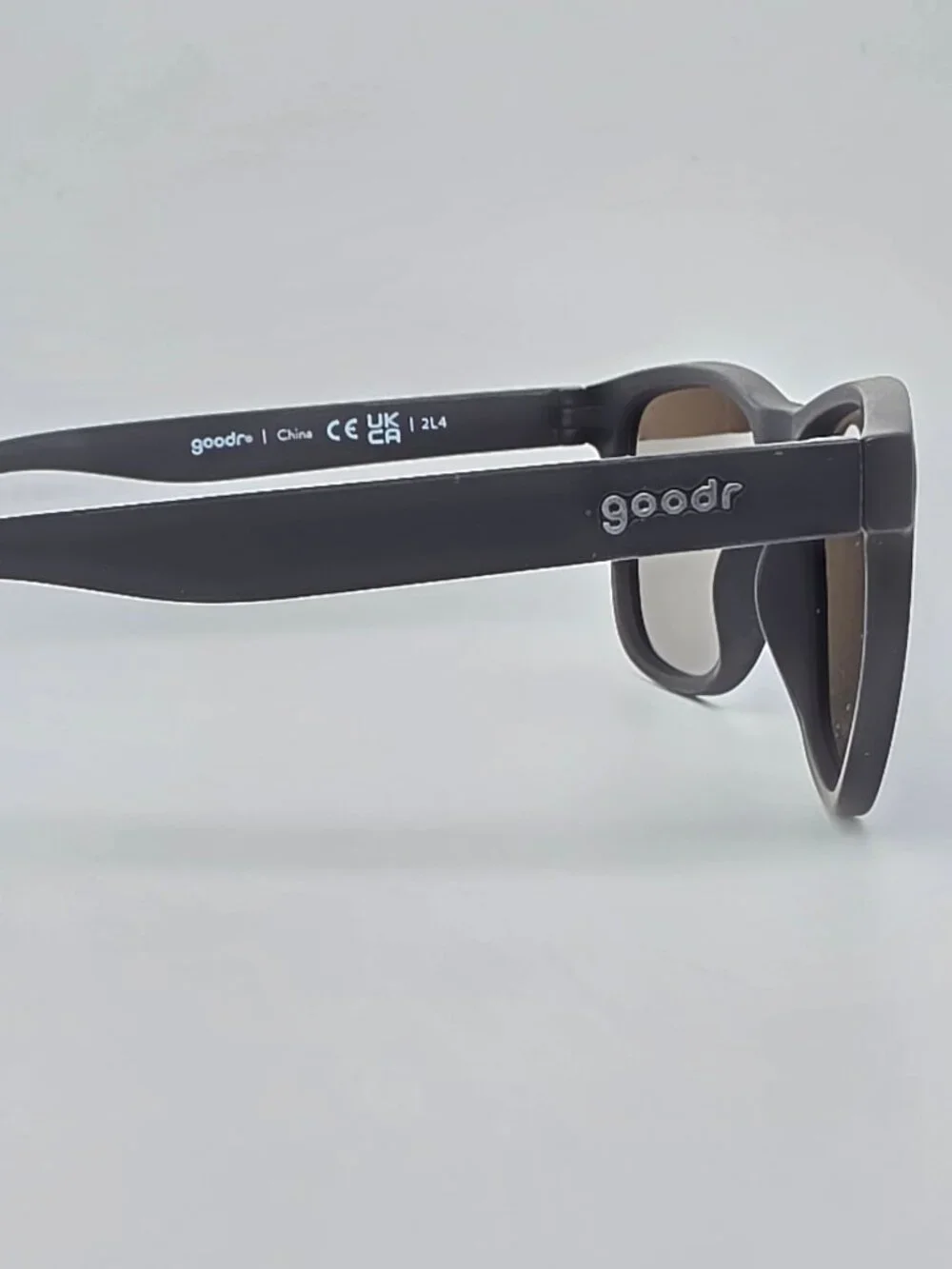 Goodr Mick and Keith’s Midnight Ramble Black Polarized Blue Mirror Sunglasses